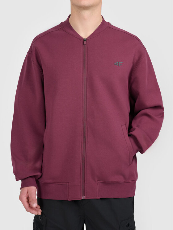 4F 4F Bluza 4FWAW26TSWSM2719-60S Czerwony Active Fit