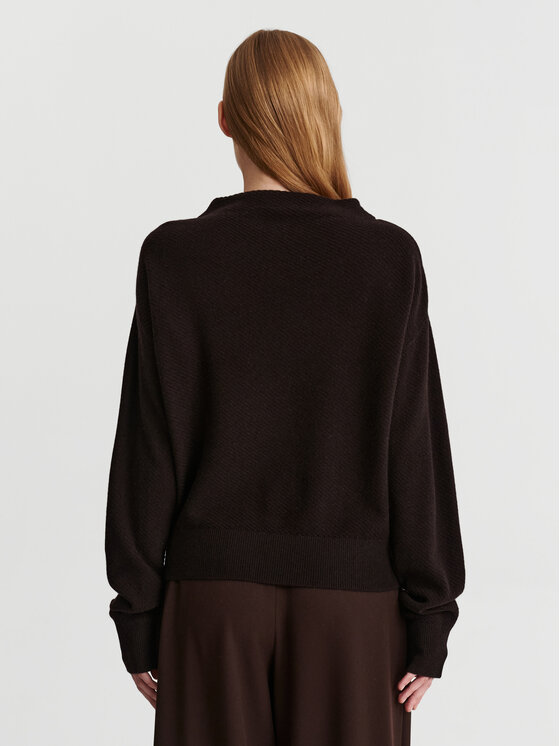 TATUUM TATUUM Sweter ALVERA Brązowy Classic Fit