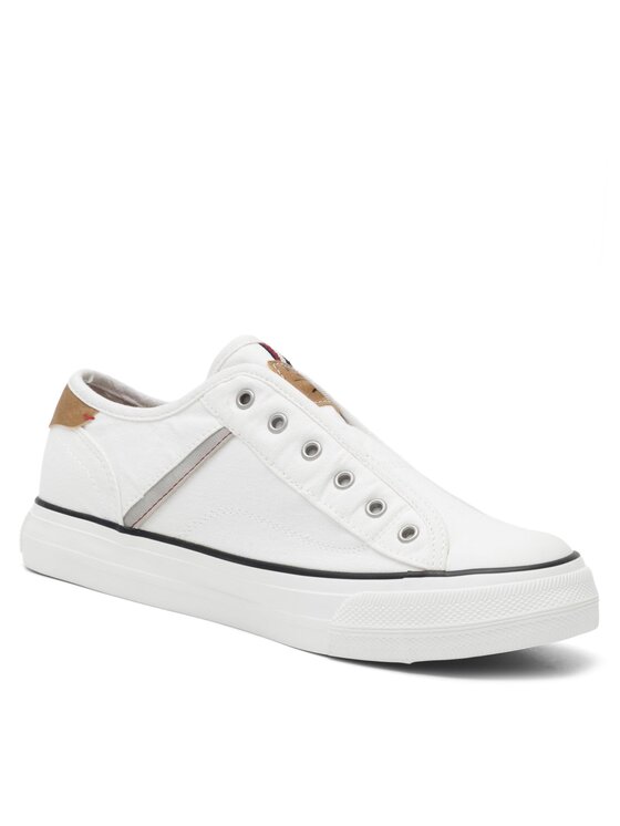 Mustang Mustang Sneakers aus Stoff 1272-402 Weiß