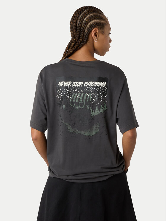 The North Face The North Face T-Shirt Powder Days NF0A8E4D Grau Relaxed Fit