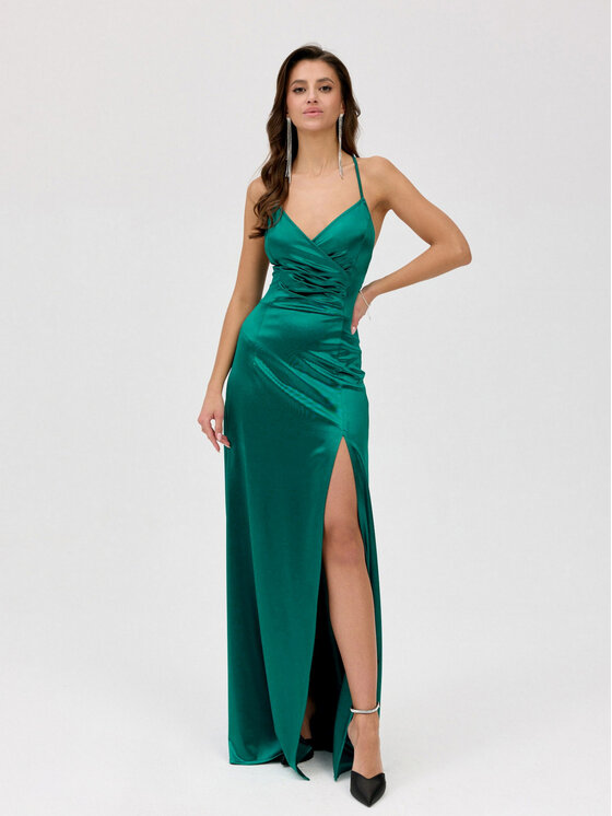 Roco Fashion Roco Fashion Každodenní šaty Alessandra Zelená Slim Fit