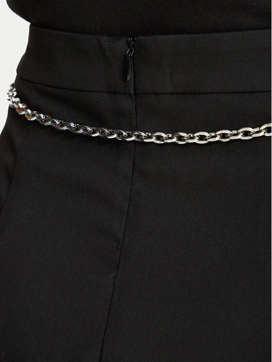 HUGO HUGO Midiseelik Rejulia-1 50567468 Must A-Line Fit
