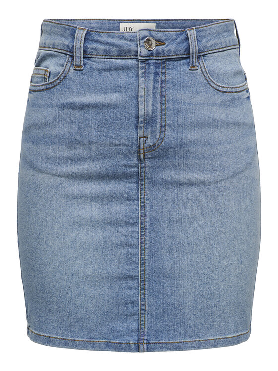 JDY JDY Jeans suknja Moon 15346528 Plava Regular Fit