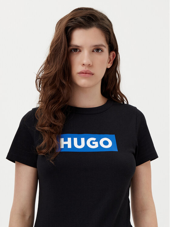 HUGO HUGO T-shirt Classic 50510772 Crna Regular Fit