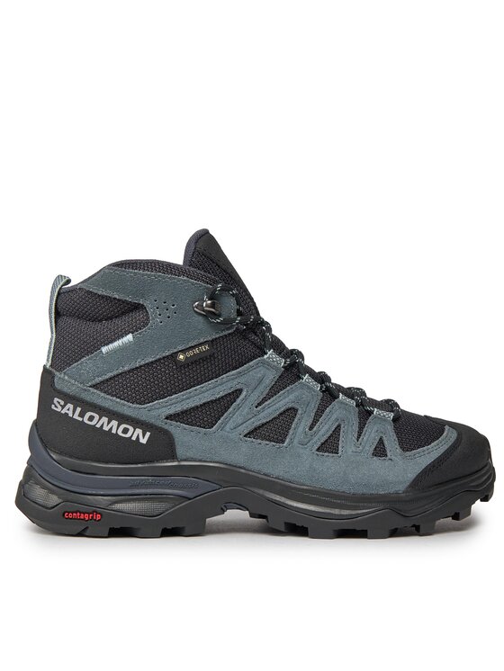 Salomon Pārgājienu apavi X Ward Leather Mid GORE-TEX L47182000 Zils