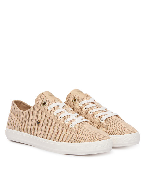 Tommy Hilfiger Tommy Hilfiger Sneakers aus Stoff FW0FW09171 Beige