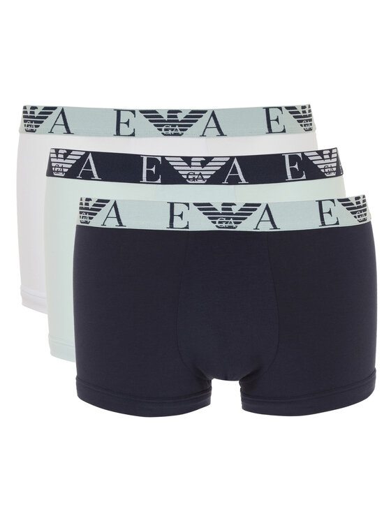 Emporio Armani Underwear Emporio Armani Underwear Súprava 3 kusov boxeriek 1113574R715 Biela