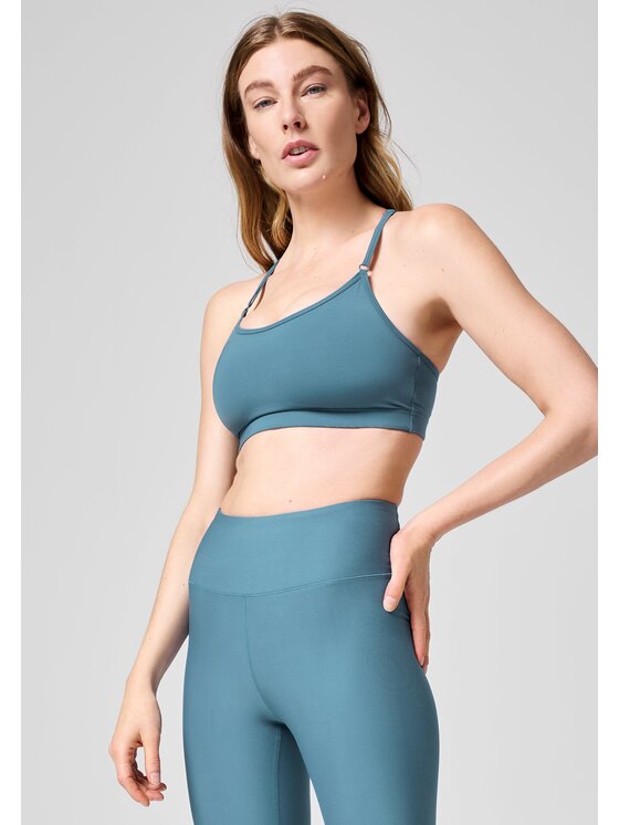 Casall Casall Biustonosz sportowy Strappy Sports Bra Niebieski