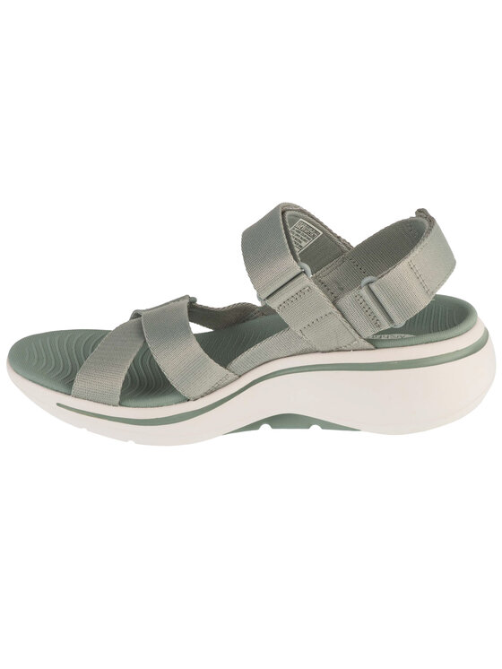 Skechers Skechers Sandali Skechers Go Walk Arch Fit Sandal - Attract Grigio