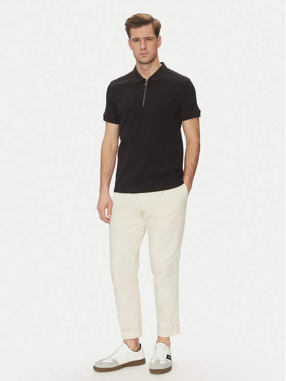 JOOP! Jeans JOOP! Jeans Polo 15 JJJ-36Aleandro 30045674 Czarny Modern Fit
