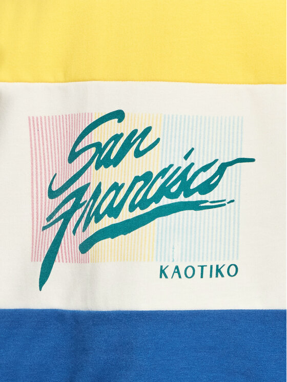 Felpa 80'S San Francisco AL046-01-G002 Multicolore...