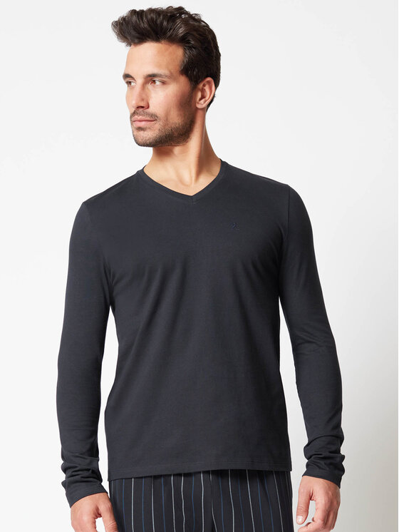 Huber Huber T-Shirt 117102 Szary Regular Fit