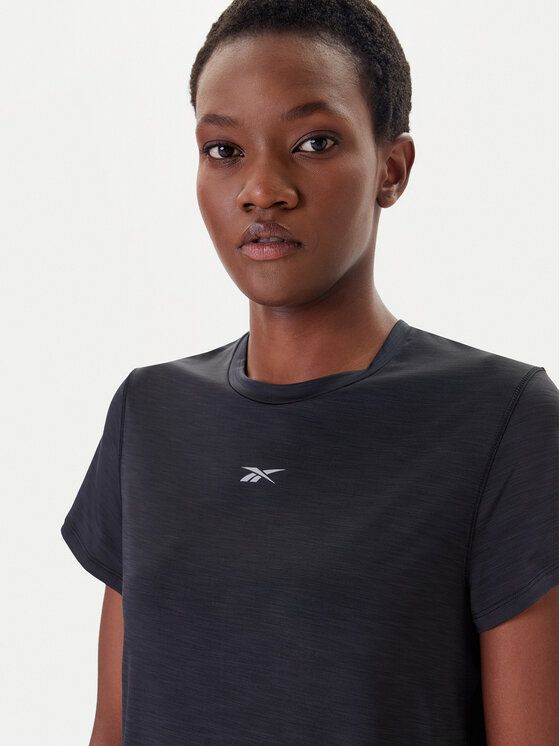 Reebok Reebok Techniniai marškinėliai Chill 100214669 Juoda Slim Fit