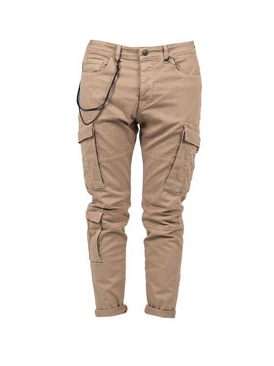 Xagon Xagon Pantaloni di tessuto P2303 2CR 4013 Beige Skinny Fit