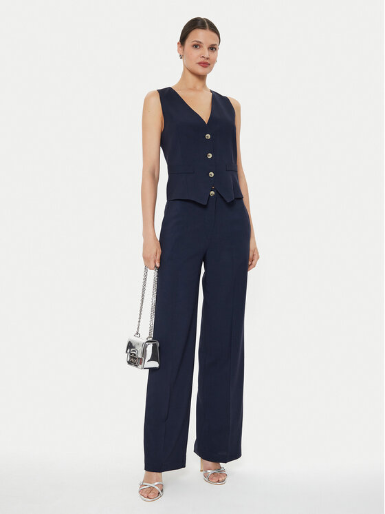 ViCOLO ViCOLO Mellény TB1569 Sötétkék Regular Fit