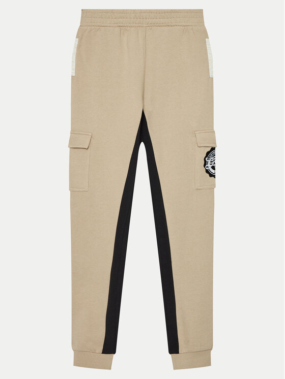 Guess Guess Jogginghose L4YQ12 KA6R4 Beige Regular Fit