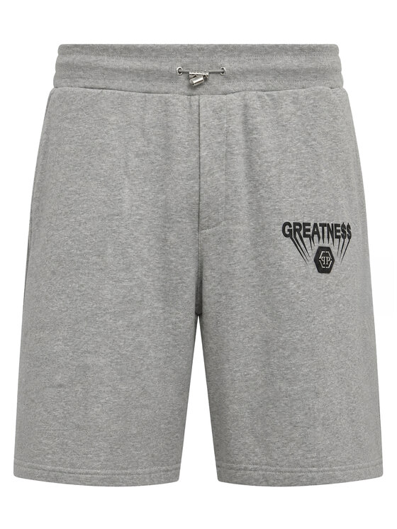 PHILIPP PLEIN PHILIPP PLEIN Szorty sportowe 26001 Beżowy Jogger Fit