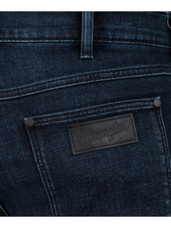 Wrangler Wrangler Jeansy W18SMI299 Granatowy Slim Fit