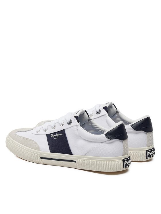 Pepe Jeans Pepe Jeans Sneakersy Kenton Strap M PMS31042 Biela