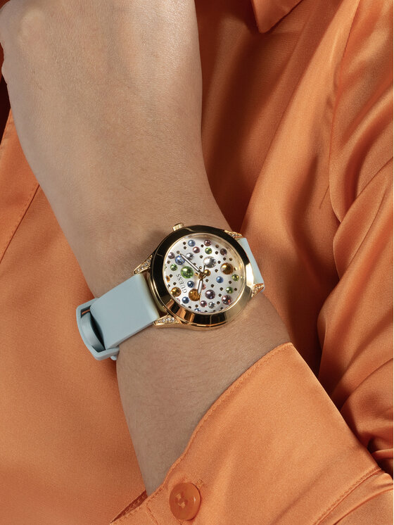 Guess Guess Ženski sat Mini Wonderlust GW0678L1 Zlatna