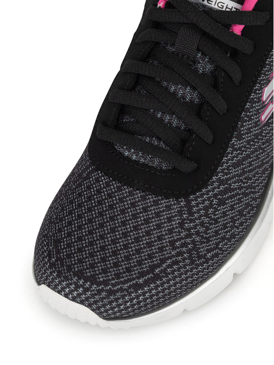Skechers Skechers Tenisice FASHION FIT - BOLD BOUNDARIES 12719 BKHP Crna