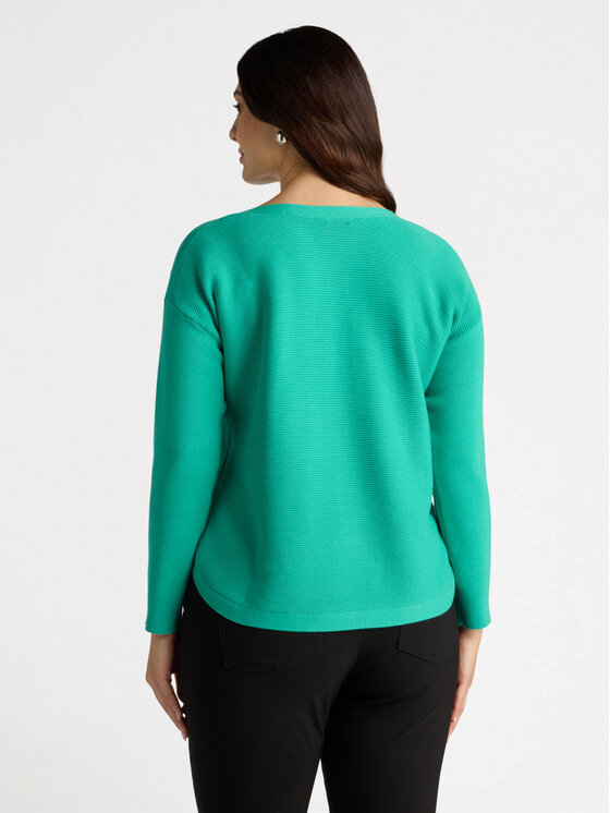 Fiorella Rubino Fiorella Rubino Cardigan M471L007836N015 Turchese A-Line Fit