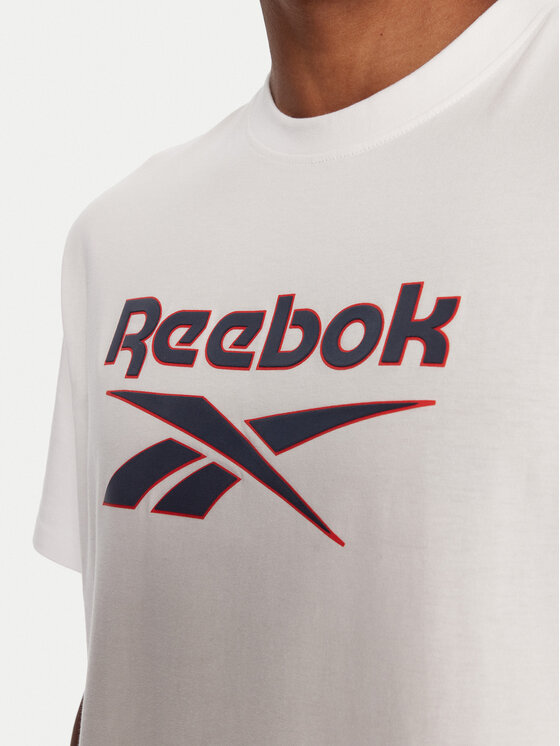 Reebok Reebok T-krekls RK25157CCM Balts Regular Fit