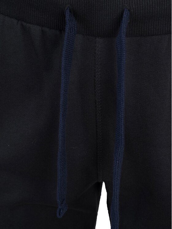 North Sails North Sails Kalhoty z materiálu 90 3203 000 | Sweatpant W/Graphic Černá Regular Fit