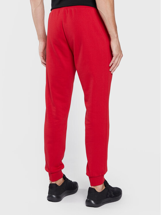 4F 4F Spodnie dresowe H4Z22-SPMD351 Czerwony Regular Fit