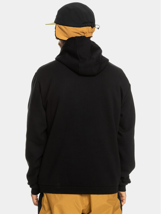 Quiksilver Quiksilver Felpa Big Logo Tech Otlr EQYFT04786 Nero Regular Fit