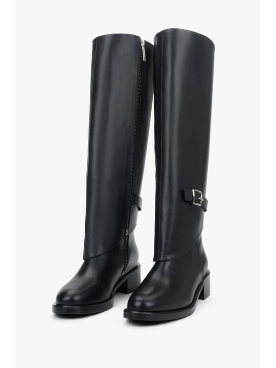 Estro Estro Μπότες ER00118739 Μαύρο