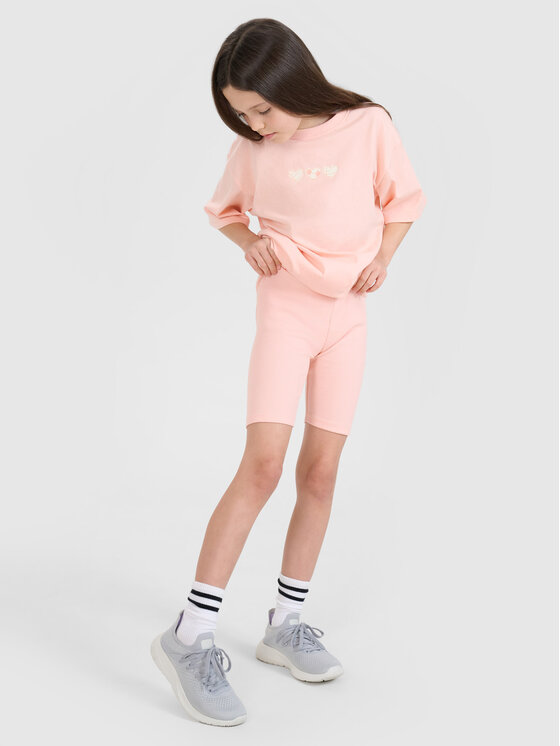 4F 4F Kolarki HAVE SOME FUN Koralowy Slim Fit