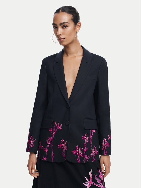 Desigual Desigual Sacou 25SWEWX1 Negru Regular Fit