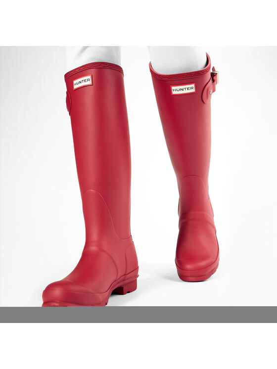 Hunter Hunter Гумени ботуши Original Tall W23499 Червен