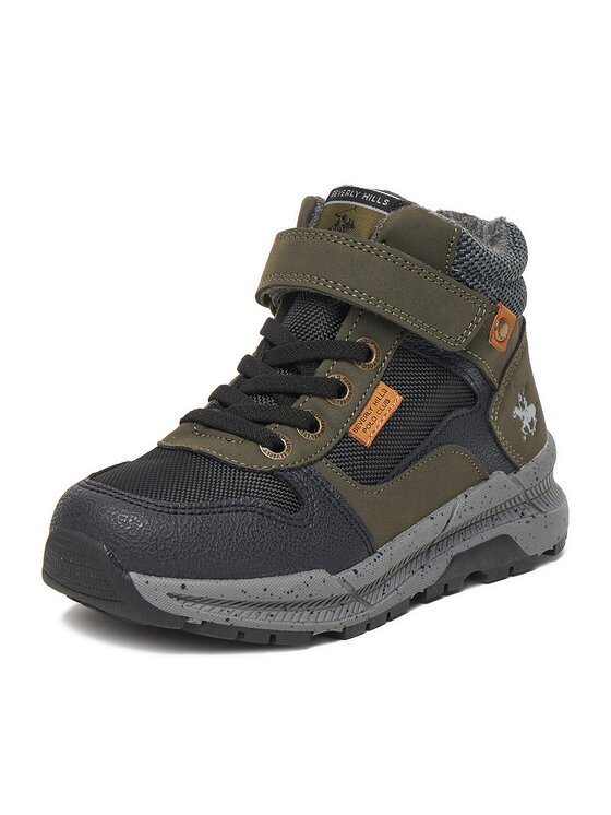 Beverly Hills Polo Club Beverly Hills Polo Club Kotníková obuv EO-BHPC-371-005 Khaki