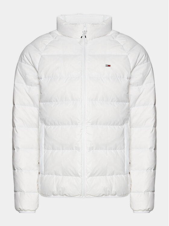 Tommy Jeans Tommy Jeans Μπουφάν μεταβατικό Essential DM0DM17984 Λευκό Regular Fit
