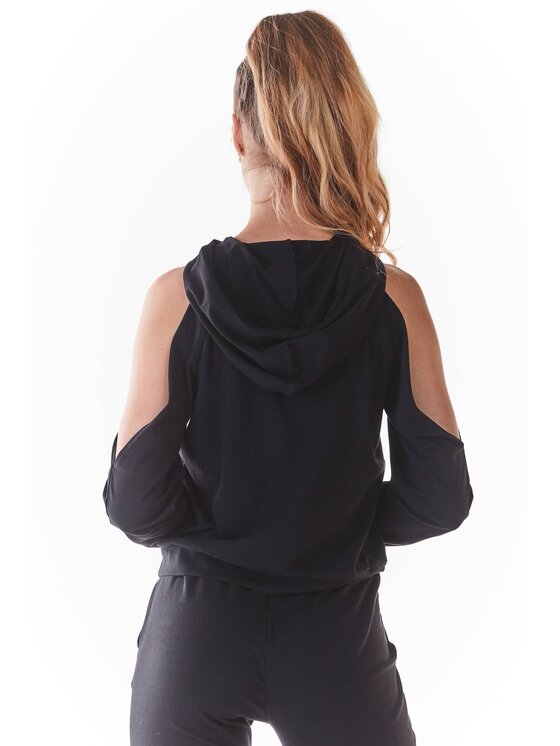 Infinite You Infinite You Bluza M239 Czarny Basic Fit