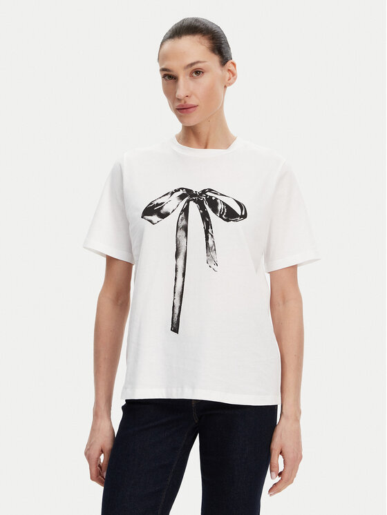 ACCESS FASHION ACCESS FASHION T-shirt 53-2117-110 Bijela Regular Fit