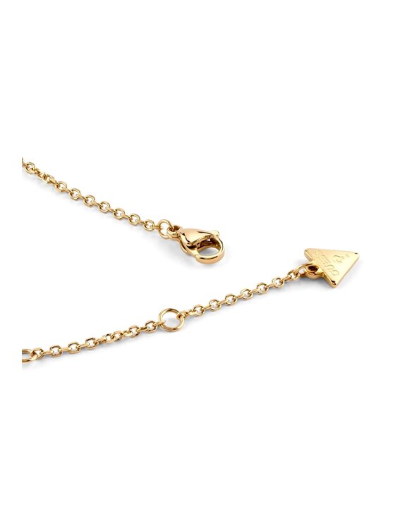 Guess Guess Naszyjnik JUBN06201JW-YG Złoty