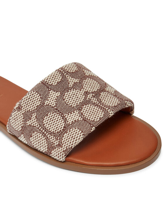 Coach Coach Ciabatte Holly CV386 Marrone