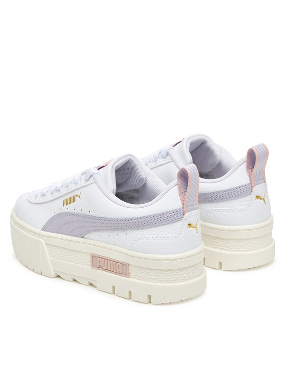 Puma Puma Laisvalaikio batai Mayze Lth Jr 384527 33 Balta