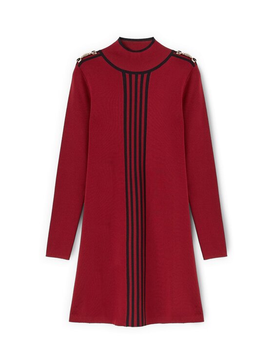 Motivi Motivi Vestito 7645W001472N0Z6 Bordeaux Regular Fit