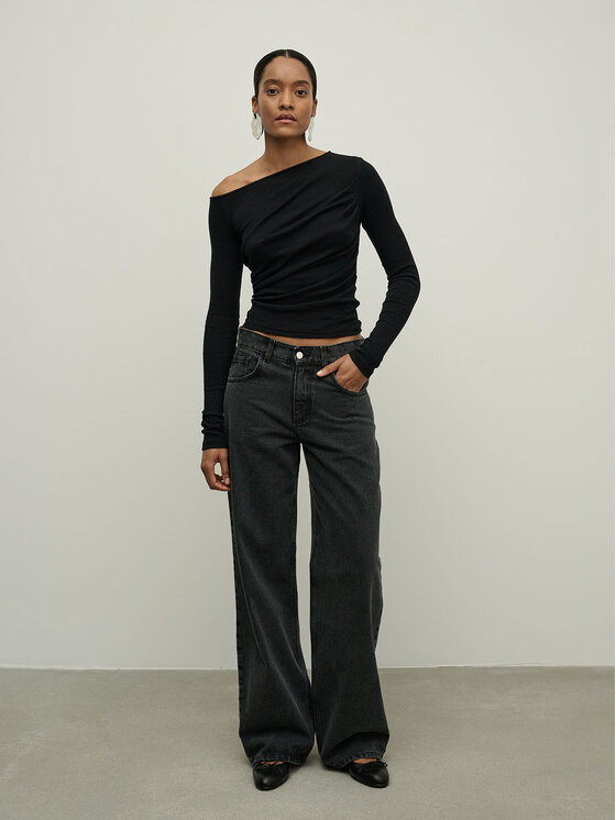 La Mania La Mania Pantaloni da tuta JANE Grigio Classic Fit