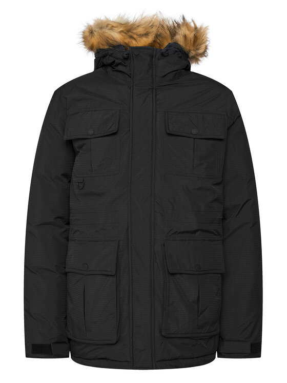 Hunter Hunter Куртка парка Angus HARM0018252 Чорний Regular Fit