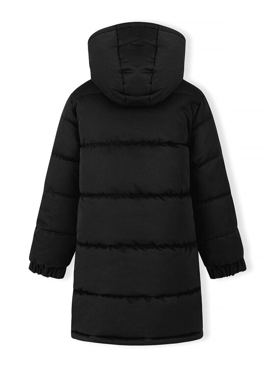 minoti minoti Kurtka zimowa 33COAT524 Czarny Longline Fit