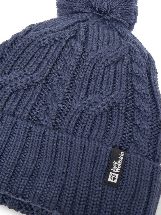 Jack Wolfskin Jack Wolfskin Kapa Pompom 1905092 Tamnoplava