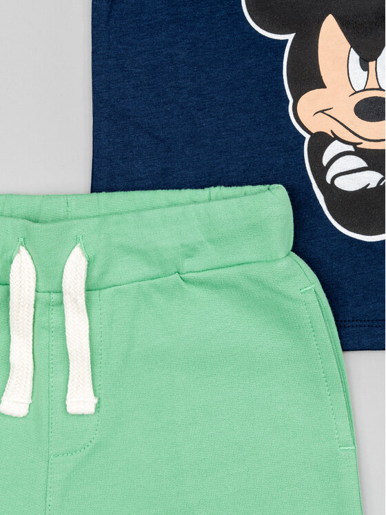 Zippy Zippy Set majica i hlače Myszka Miki ZBBAP0602 23001 Tamnoplava Regular Fit