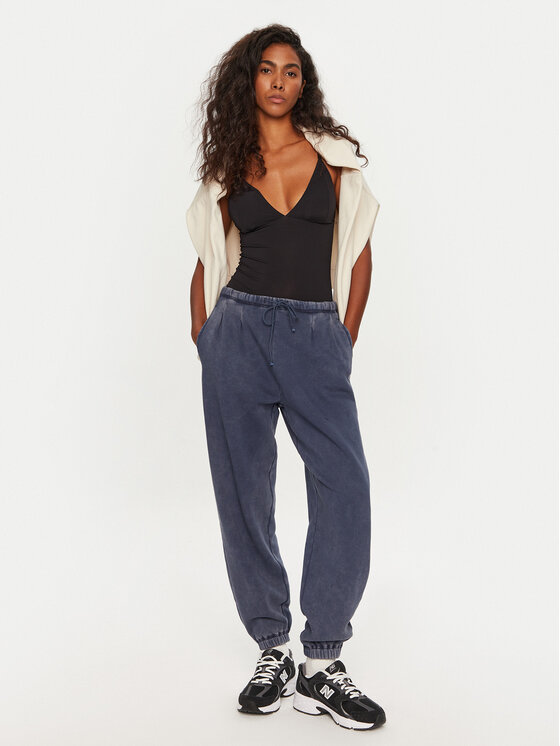 Deha Deha Melegítő alsó C12165 Sötétkék Loose Fit