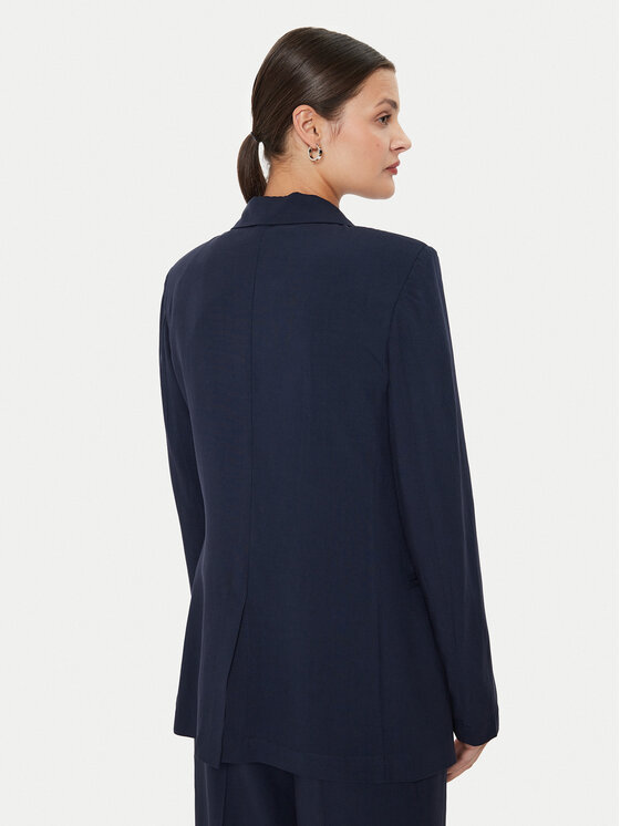 ViCOLO ViCOLO Marynarka TB1561 Granatowy Regular Fit