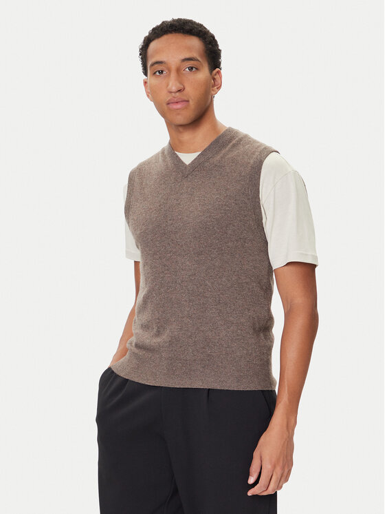 United Colors Of Benetton United Colors Of Benetton Sweater 1002U400L Szürke Regular Fit